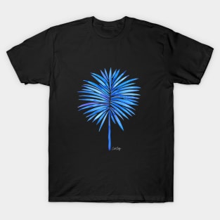 fan palm blue T-Shirt